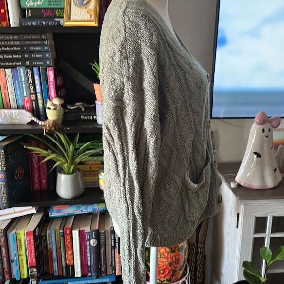 Jessica Simpson Size Medium Pistachio Green cardigan - Picture 6 of 7